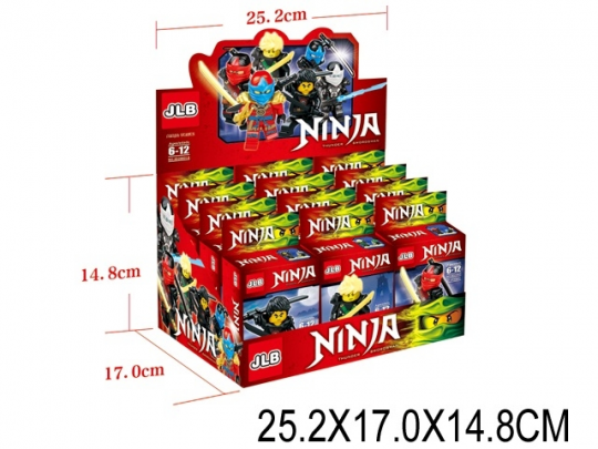 Конструктор Ninja 12 шт. в кор. 25х17х14 /40/ Фото