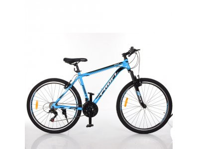 Велосипед 26 д. G26SIRIUS A26.1 (1шт)алюм.рама 18&quot;,SHIMANO 21SP,алюм.VB, голубо-черн