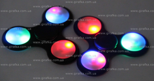 Спиннер светящийся LED спинер spinner крутилка Фото