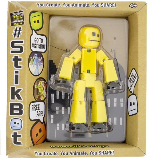 Фигурка для  анимационного творчества STIKBOT S2 (желтый) Фото