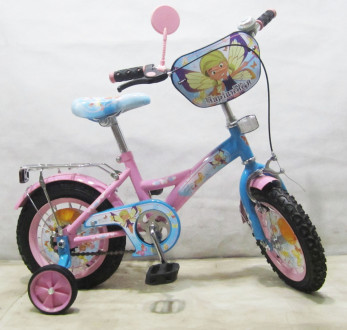 Велосипед TILLY Чарівниця 12 T-21223 pink + blue