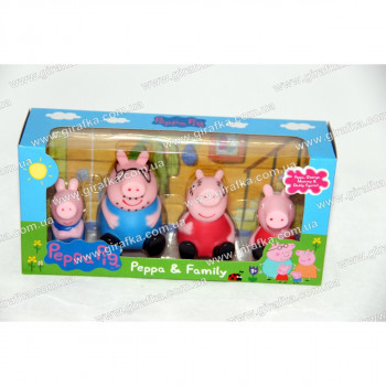 Фигурки свинка Пеппа светящиеся PP6002A