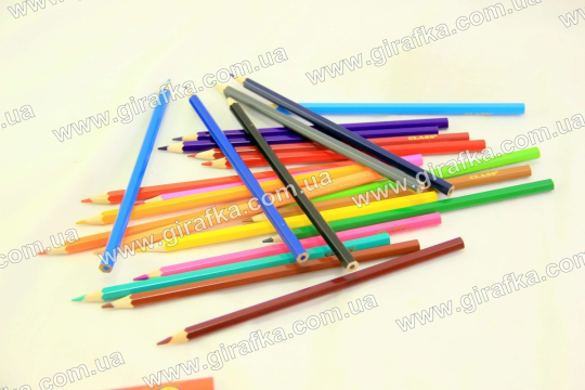 Цветные карандаши Class Премиум 18 цветов Фото