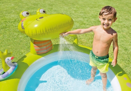 Детский надувной бассейн «Крокодил» Intex 57431 Фото