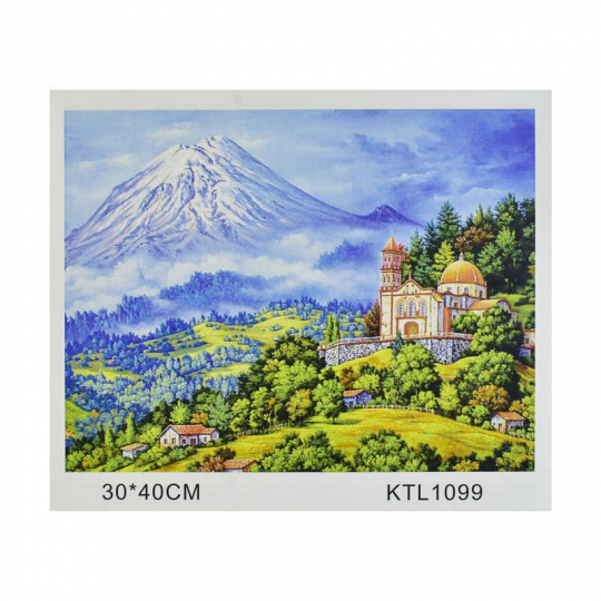 Картина по номерам KTL 1099 (30) в коробке 40х30 Фото