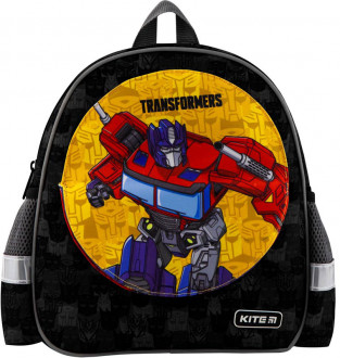 Рюкзак дошкольный Kite Kids Transformers 28.5х24.5х11 см 8 л Черный (TF19-557XS)
