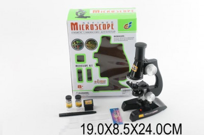 Микроскоп C2119 (48шт/2) акссесуары в кор. 19*8, 5*24см
