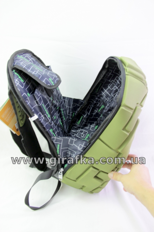 Рюкзак аналог MadPAx зеленый 4-6 класс оливковый Фото