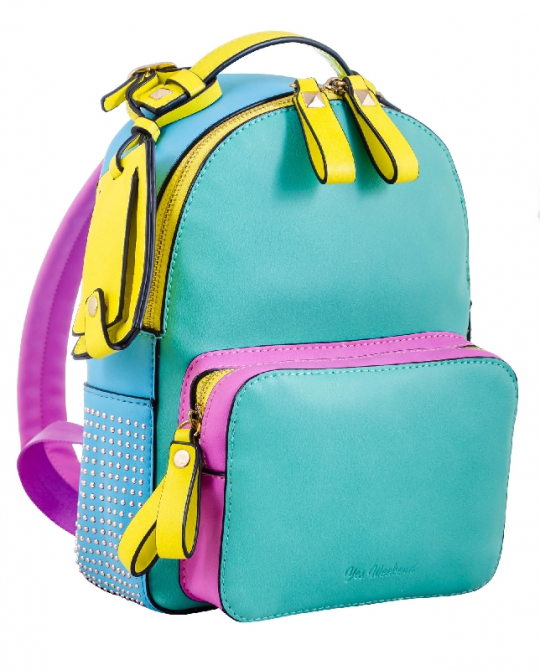 Сумка-рюкзак цветная Фото