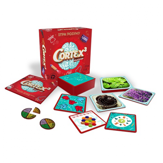 Настольная игра – CORTEX 3 AROMA CHALLENGE (90 карточек, 24 фишки) Фото