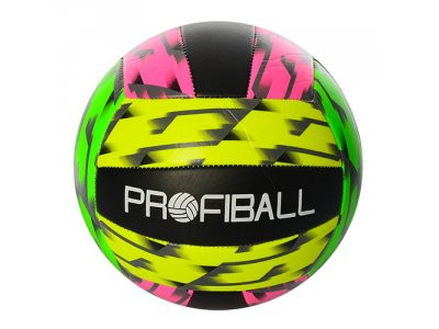 Мяч волейбольный EN 3257 (30шт) офиц.разм,ПВХ2мм,260-280г, в кульке,