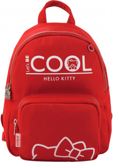 Рюкзак дошкольный Kite Kids Fashion Hello Kitty для девочек 305 г 26x20x9 см 5 л Красный (HK19-547-2)