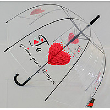 Зонт прозрачный купольный подростковый