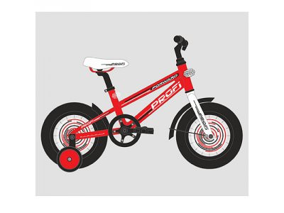 Велосипед детский PROF1 20д. T2075 (1шт) Forward,красный,звонок,подножка