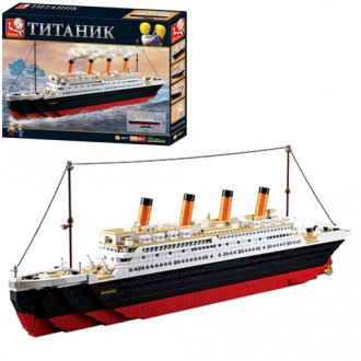 Конструктор &quot;SLUBAN&quot; Titanic, 651*280мм, фигурки, 1012дет., в кор. 64*48*9см (6шт)