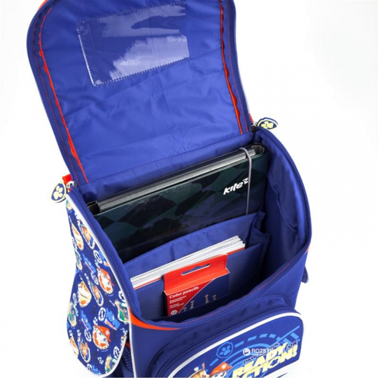 Рюкзак каркасный школьный Kite Education для мальчиков 34 x 26 x 13 см 11 л Paw Patrol (PAW18-501S) Фото
