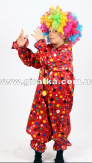 Прокат в Запорожье костюм Клоун детский 4-6 лет