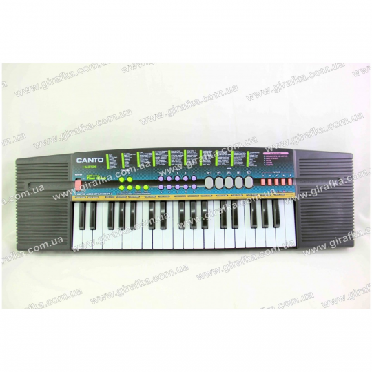Синтезатор от сети 37 клавиш с микрофоном Canto Фото