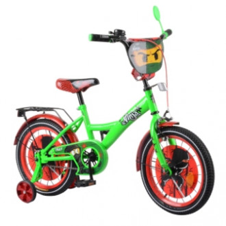 Велосипед TILLY Ninja 16&quot; T-216216 green + red /1/