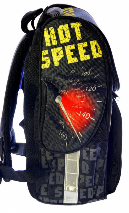 Рюкзак школьный Ортопедический каркасный Ранец Josef otten для мальчиков Hot Speed JO-1720 Фото