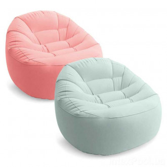 Intex Надувное кресло 68590 NP (6) 2 цвета, 112 х 104 х 74 см