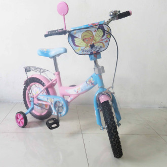 Велосипед TILLY Чарівниця 14 T-21426 pink + blue /1/&quot;