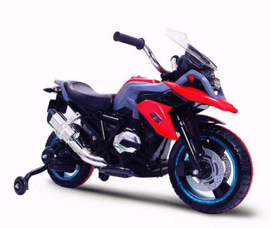 Эл-мобиль T-7220 RED мотоцикл 2*6V4.5AH мотор 2*14W 108*57*70 /1/