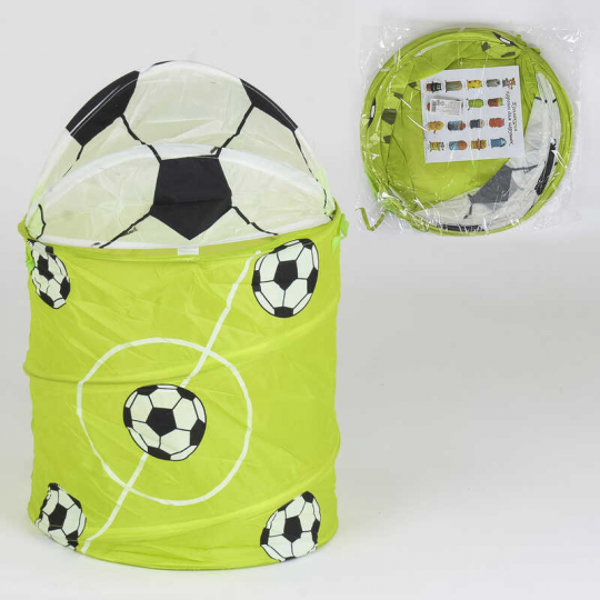 Корзина для игрушек А 01490 (60) &quot;Мяч футбольный&quot; 40х60см, в кульке Фото