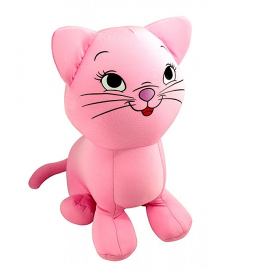 Антистрессовая игрушка мягконабивная &quot;SOFT TOYS Кошечка Мэри розовая Фото