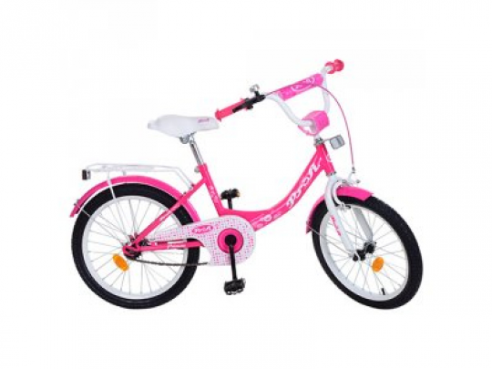 Велосипед детский PROF1 20д. Y2013 (1шт) Princess,малиновый,звонок,подножка Фото