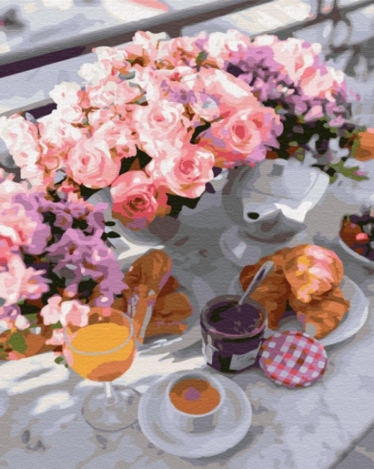 Картина по номерам Ароматный завтрак, 40х50 Brushme (GX34822) Фото