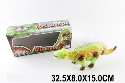 Динозавр на батарейках, 2 цвета, в кор. 32х8х15 /60/