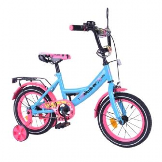 Велосипед EXPLORER 14&quot; T-214111 blue_pink /1/ Фото