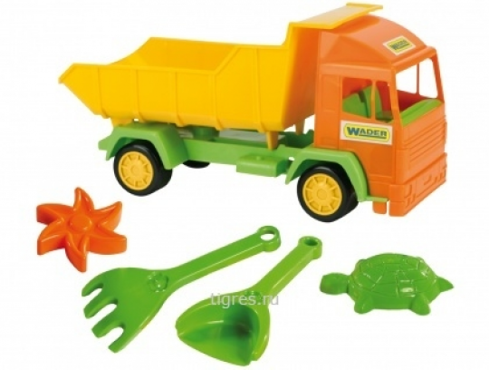 Грузовик &quot;Mini truck&quot; с набором для песка 5 эл. Тигрес// Фото