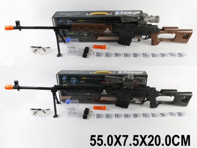 Снайперская винтовка LS06-B/C (24шт) вод.пули, аксес., в коробке 55*7, 5*20см