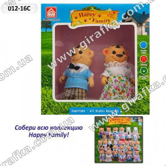 Животные флоксовые 012-01-08C (120шт) Happy Family, в короб.18*15*4, 5см