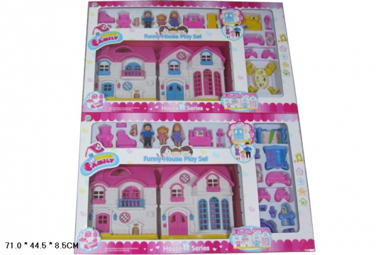 Кукольный дом с куклами Фото