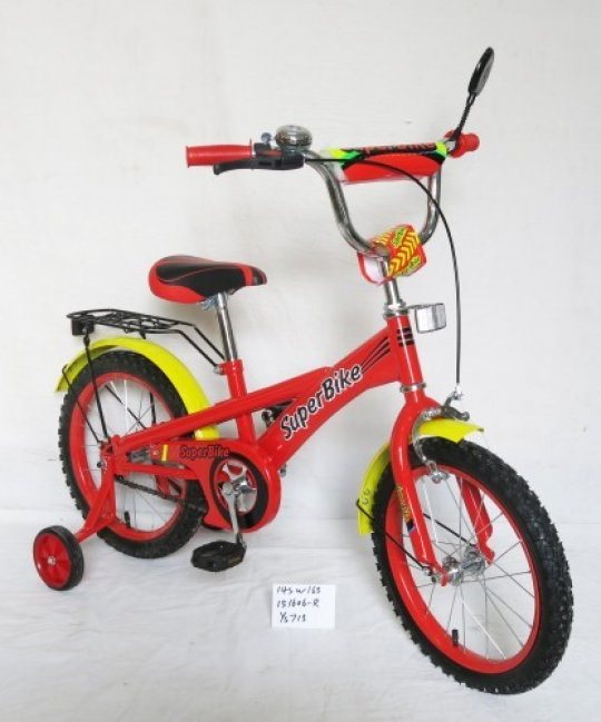 Велосипед детский 151402 &quot;Super Bike&quot;, колеса 14&quot; Фото