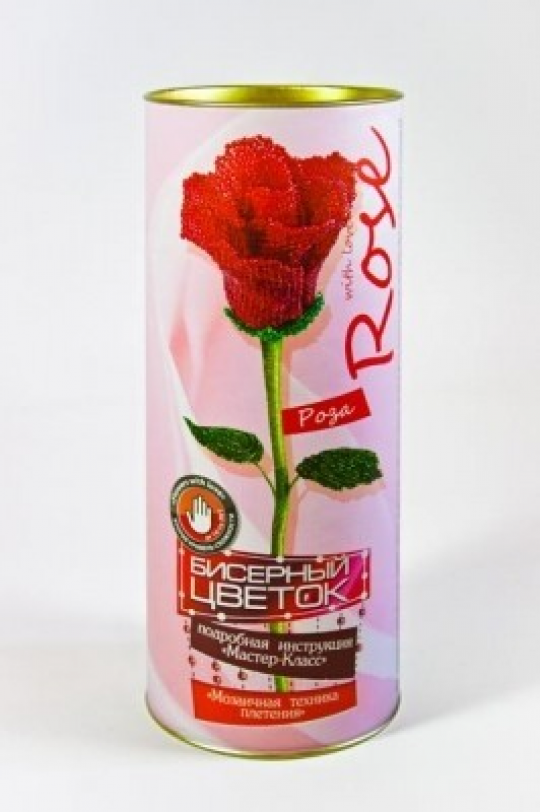 Набор для творчества бисерный цветок Роза Фото