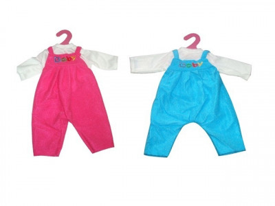 Одежда для пупса типа Baby Born , 2 вида на вешалке 32*27 см