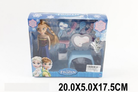 Кукла &quot;Frozen &quot; BX002B-2 (180шт/3) с мебелью, в кор.20*5*17, 5см Фото