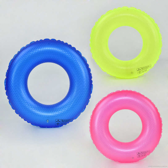 Круг для плавания С 29073 (150) 3 цвета, 90см Фото