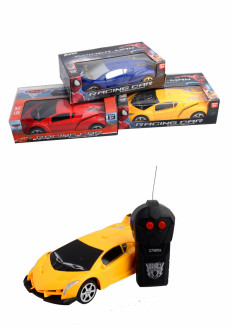 Р/У Машина батар Avengers, Spider-Man, Cars 3, 3 цвета, в кор. 20*8*5см /96-2/