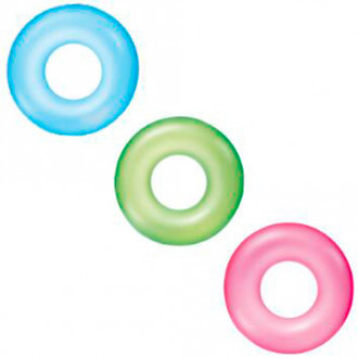 Круг 36024 неоновый, 76см, от 8-ми лет, 3 цвета, рельев поверхн, в кульке, 27-14,5см