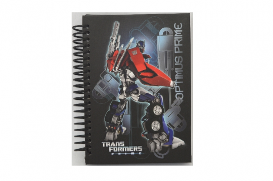 Блокнот KITE Transformers 80арк., А6, карт.обл., сп. TF13-222К Фото