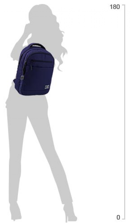 Рюкзак молодежный GoPack 0.6 кг 43x30x11 см 20 л Синий (GO19-143L-2) Фото