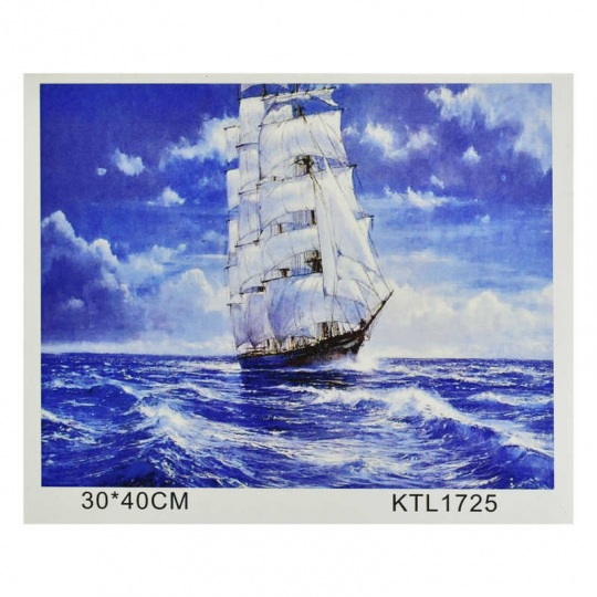 Картина по номерам KTL 1725 (30) в коробке 40х30 Фото