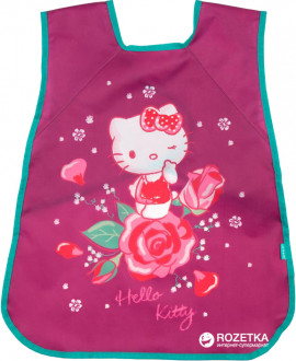 Фартук Kite Hello Kitty с нарукавниками для творчества 45 х 58 см Малиновый (HK18-162)&amp;nbsp;