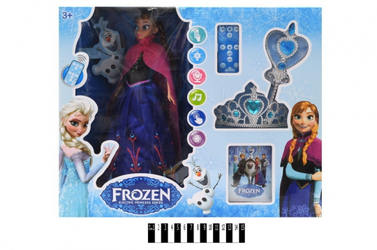Кукла &quot;Frozen&quot; (пульт управ., танцует, звук и свет. эффект) в кор. 42,8*15,5*35 см. /12/ Фото