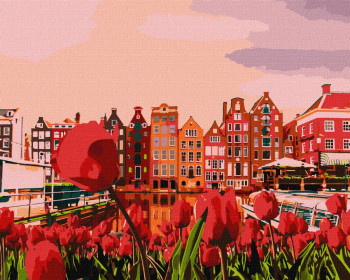 Картина за номерами - Вечірній Амстердам